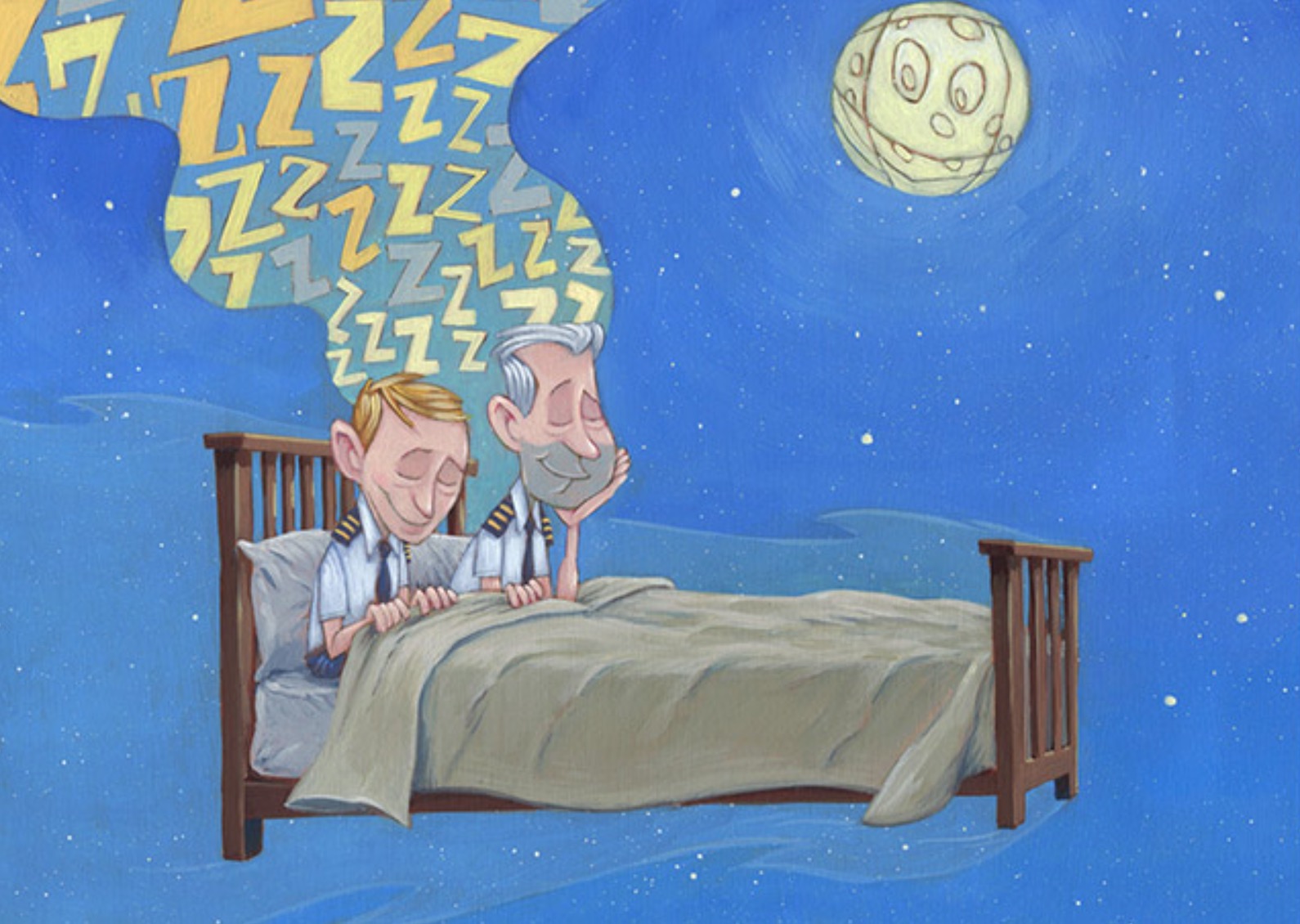 ASLEEP AT THE WHEEL; ON-DEMAND FLYING IN THE OLD DAYS