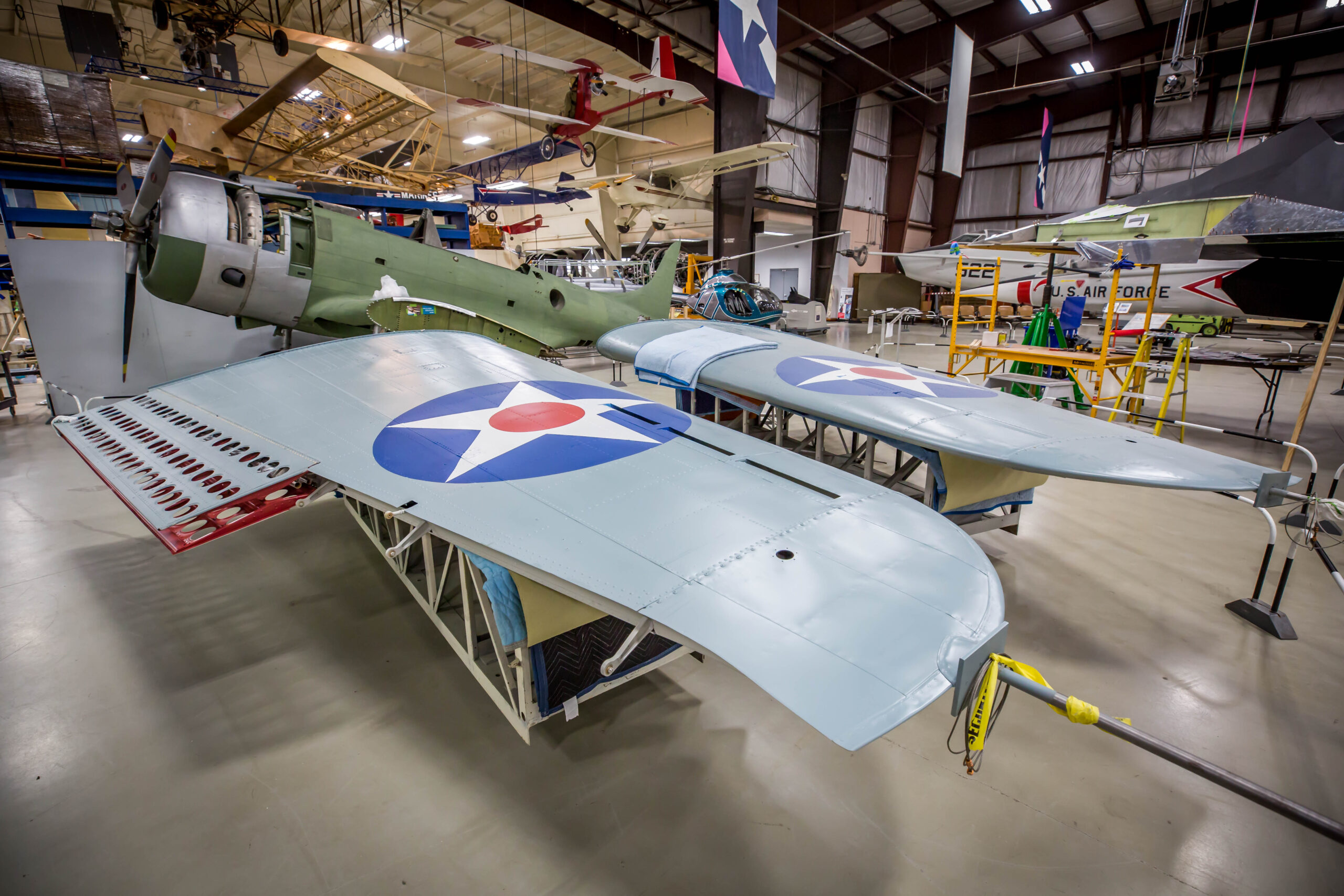 Dauntless Dedication to Air Zoo Aircraft Reincarnation