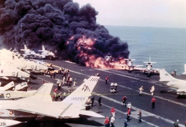 A Forest Fire at Sea – the USS Forrestal